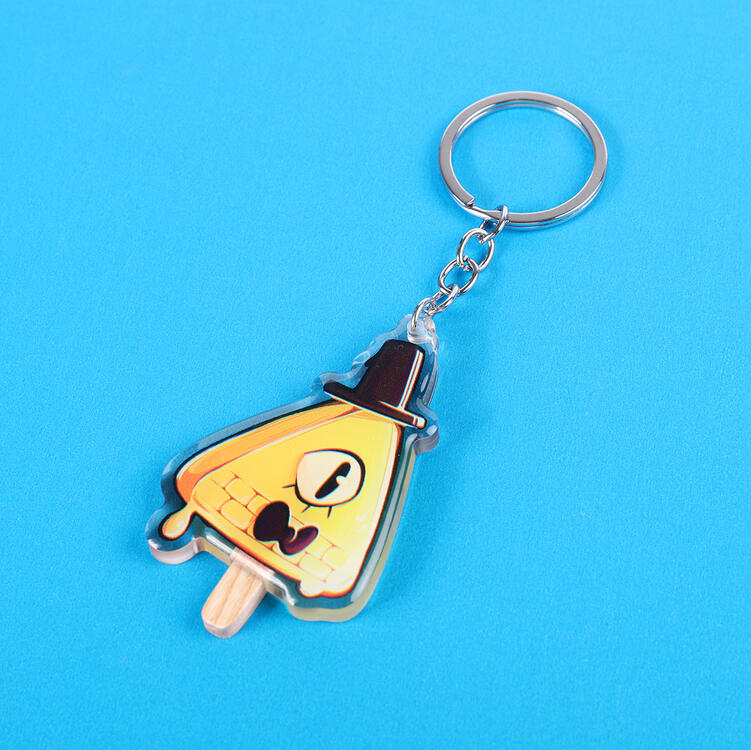 Custom Bill Cipher Keychain